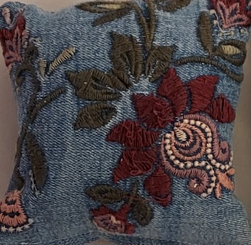 Catnip Cat Pillow Toys - Denim